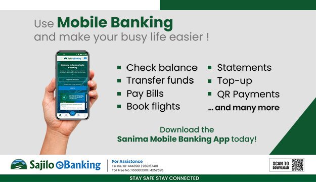 Sanima Bank Ad