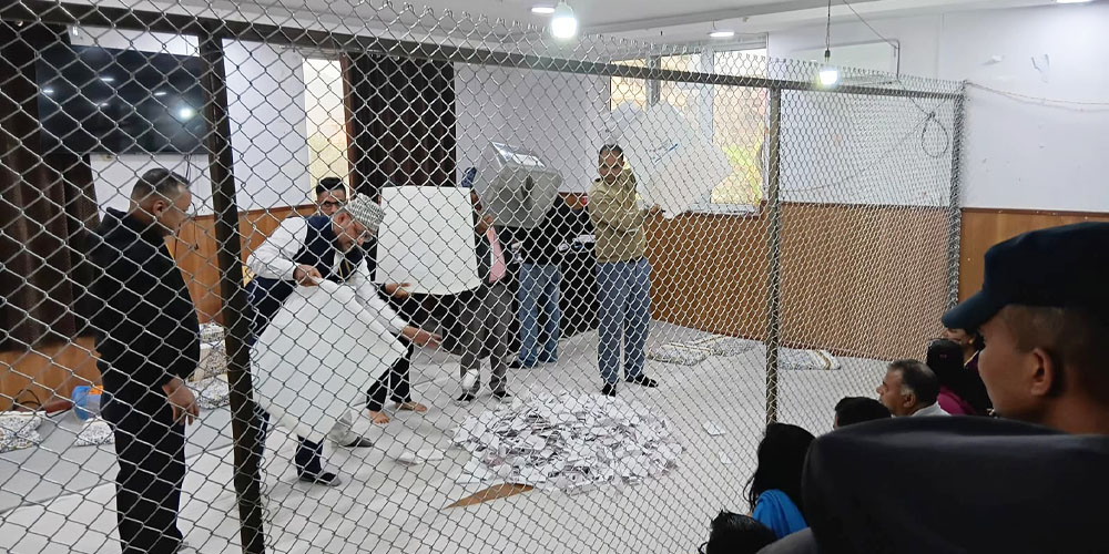 स्याङ्जामा पाँच हजारभन्दा बढी मत बदर