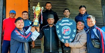 गल्याङलाई लगातार दोस्रोपटक राष्ट्रपति रनिङ शिल्डको उपाधि