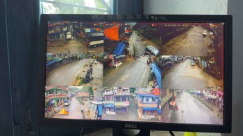 बयरघारी बजार अब प्रहरीको २४ घण्टे निगरानीमा, अपराधसँगै ट्राफिक व्यवस्थापनमा पनि सिसिटिभी