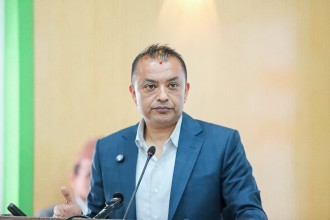 नेपाली कांग्रेसका सभापति थापा आज स्याङ्जा आउँदै
