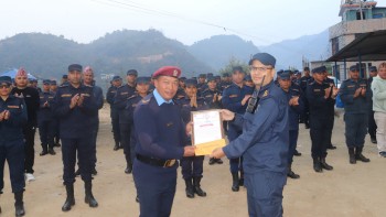 ‘भरुवा बन्दुकदेखि फरार अभियुक्तसम्म’, स्याङ्जामा माघ महिनाका उत्कृष्ट प्रहरी बने कुल बहादुर मगर