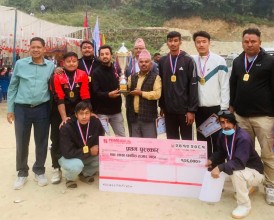 फेदीखोला चैते दशैं मेला: पुरुष भलिबलको उपाधि मट्टीखानलाई