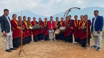 भीरकोटमा महिलालाई पञ्चेबाजा तालिम, संस्कृतिसँगै रोजगारीको लक्ष्य