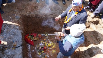 गण्डकी प्रदेश र कोइकाबीच सम्झौता, मुख्यमन्त्रीद्वारा फेदीखोलामा प्रतिष्ठान भवनको शिलान्यास
