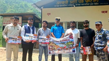 राम्दी–गल्याङ नाकाबाट पर्यटकलाई स्वागत, स्याङ्जाले सुरु गर्यो नयाँ पर्यटन अभियान
