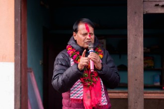 संसद्‌तर्फको यात्रामा ‘योजना बोकेर हिँड्ने नेता’ भरतराज ढकाल