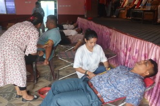 ४७ औँ पुष्पलाल स्मृति दिवसमा ७४ युनिट रगत संकलन