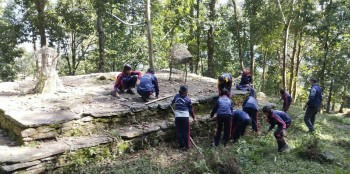 सरसफाइ र व्यवहारिक सिकाइमा अर्जुनचौपारीका विद्यार्थी सक्रिय