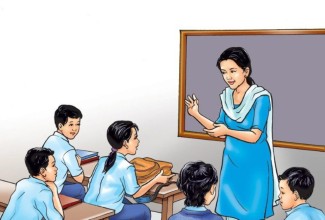 बिरुवामा आधारभूत विद्यालयमा मगर भाषा पठनपाठन