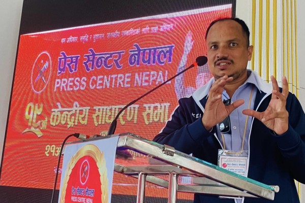 प्रेस सेन्टर गण्डकीको अध्यक्षमा पुनः काफ्ले