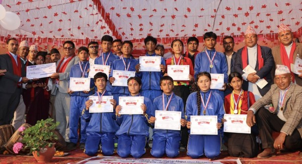बालदिवसमा आयोजित पञ्चेबाजा प्रतियोगितामा जनता मावि कालीगण्डकी प्रथम