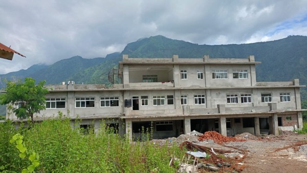 कालीगण्डकीमा २२ करोडको अस्पताल बन्दै, निर्माण सकिने टुंगो छैन