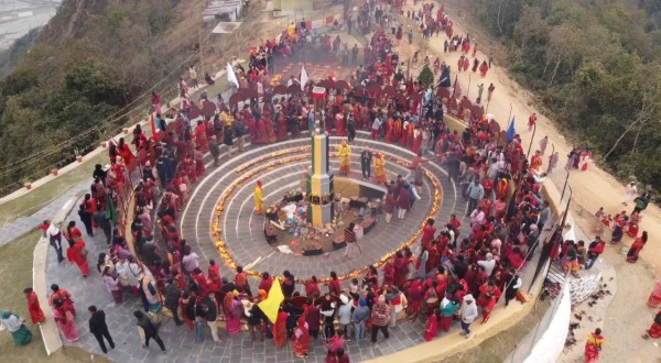 नवग्रह मन्दिरमा एक करोड २५ लाख दीप प्रज्वलन गरियो