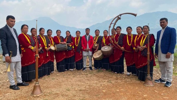 भीरकोटमा महिलालाई पञ्चेबाजा तालिम, संस्कृतिसँगै रोजगारीको लक्ष्य