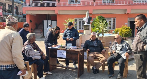 पुतलीबजारमा अब निःशुल्क मधुमेह तथा रक्तचाप परीक्षण सुविधा