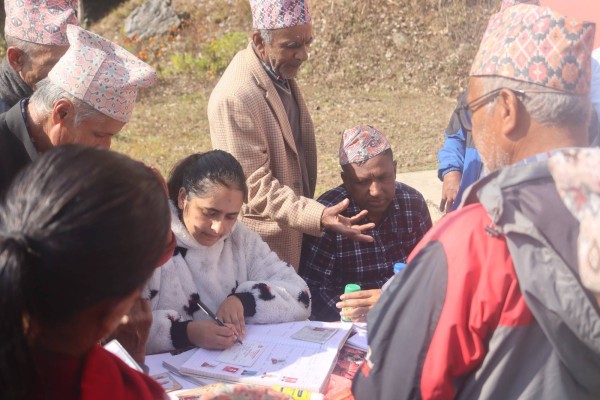 अर्जुनचौपारीको सरकारी कामकाजका लागि एकीकृत शिविर