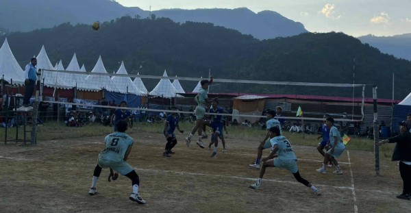 पालिकास्तरीय भलिबल: उपाधिका लागि भीरकोट र पुतलीबजार भिड्ने