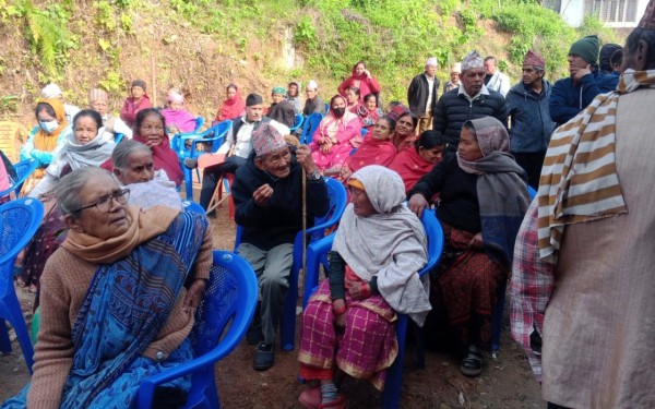 स्वास्थ्य शिविरबाट लाभान्वित सात सयभन्दा बढी