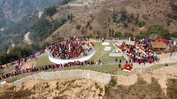 नवग्रह मन्दिरमा शनिग्रह विशेष र साढेसाती पूजा हुने