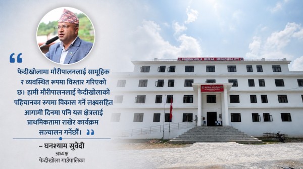 फेदीखोलामा मौरीपालन विस्तार, किसान आत्मनिर्भरतामा टेवा