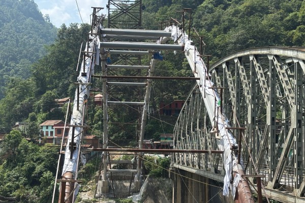 देशकै पहिलो ‘नमुना पुल’ निर्माण सुस्त गतिमा, सम्झौता सकिँदा अझै २५ प्रतिशत अधुरो