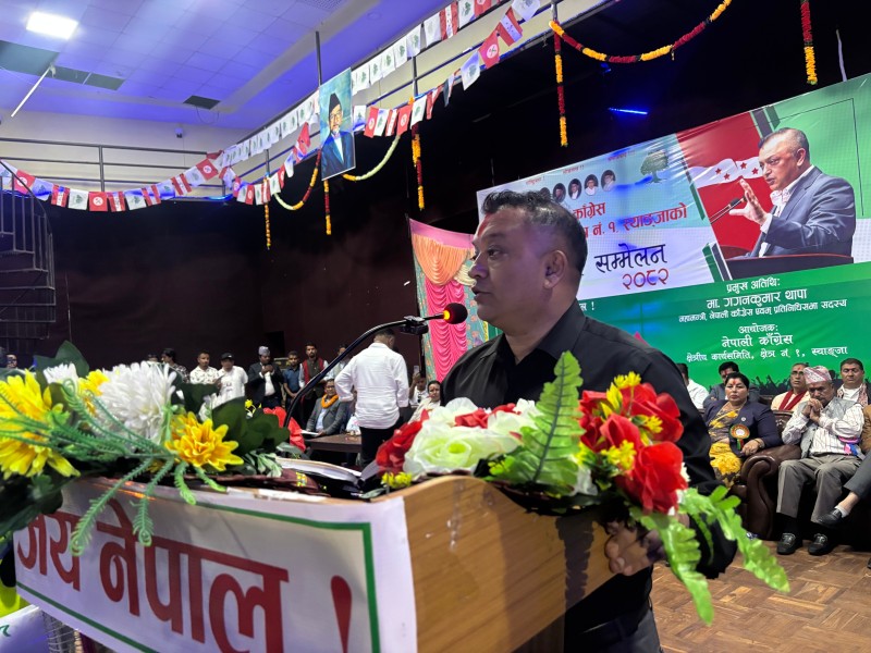 नेपाली काङ्ग्रेस राष्ट्रिय शक्ति हो: महामन्त्री थापा