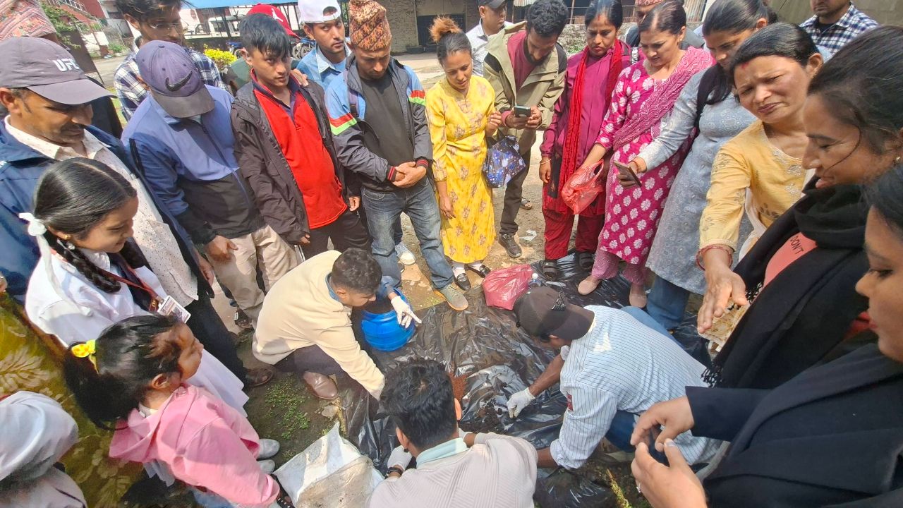 बहिरा समुदायका लागि स्याङ्जामा कृषि तालिम, आत्मनिर्भर बन्ने अपेक्षा
