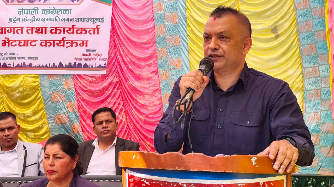 गगन थापा भन्छन्– ‘म चमत्कार गर्न होइन, काम गर्न आएको हुँ’
