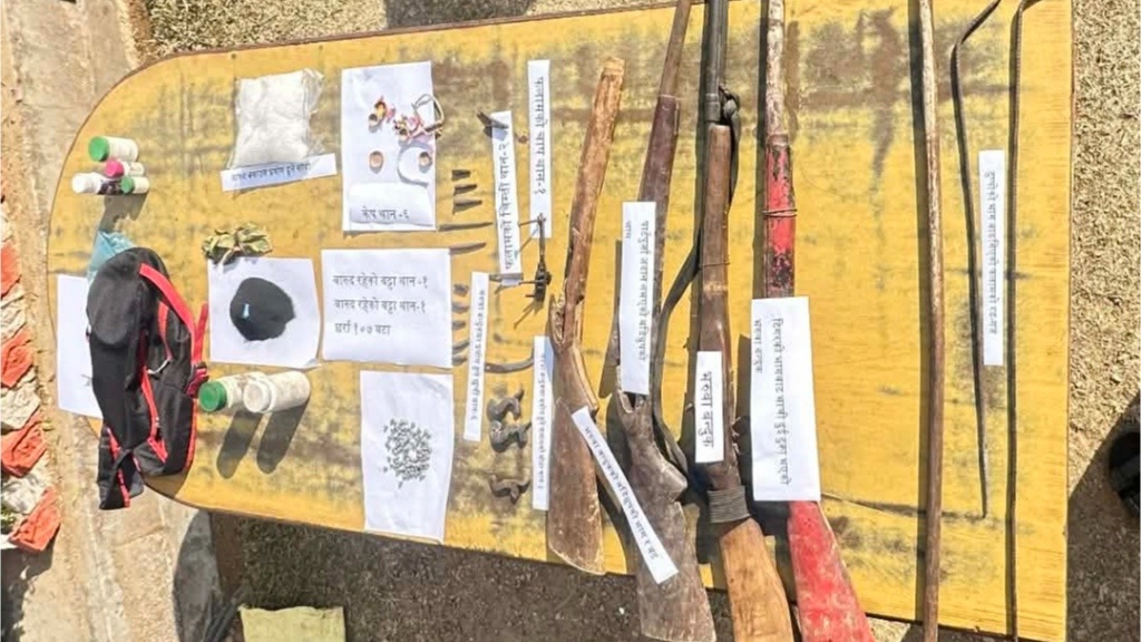 बिरुवामा अवैध भरुवा बन्दुकसहित एक जना पक्राउ