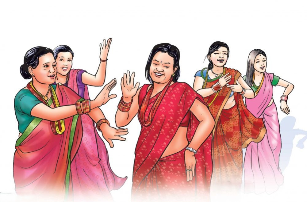 तीज गीत र नृत्यको रंगत स्याङ्जामा, तयारी अन्तिम चरणमा
