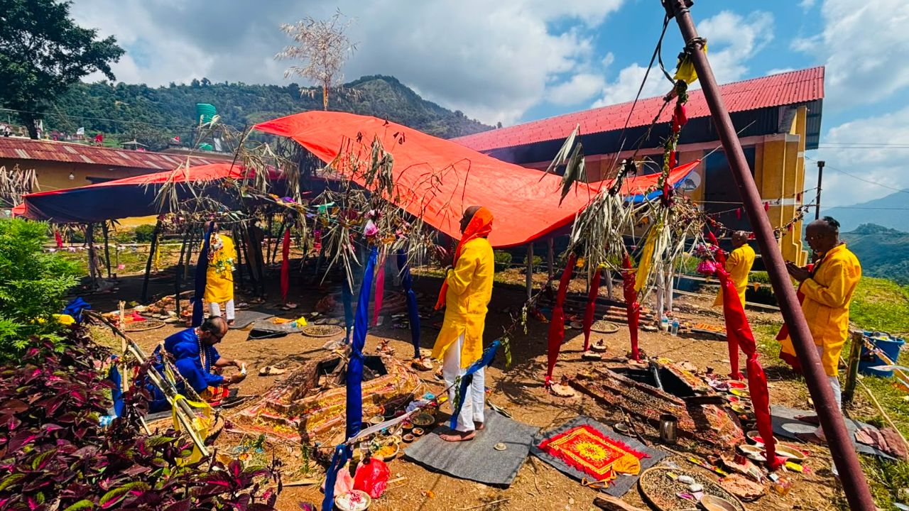 नवग्रह मन्दिरमा ५ लाख ४४ हजारभन्दा बढी मन्त्रजप