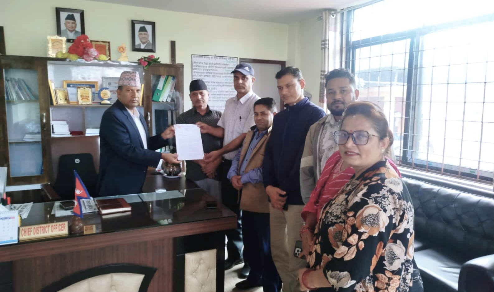 संघ–संस्था ऐन मस्यौदाप्रति असहमति, गैसस महासंघ स्याङ्जाद्वारा प्रजिअमार्फत गृह मन्त्रालयलाई ध्यानाकर्षण