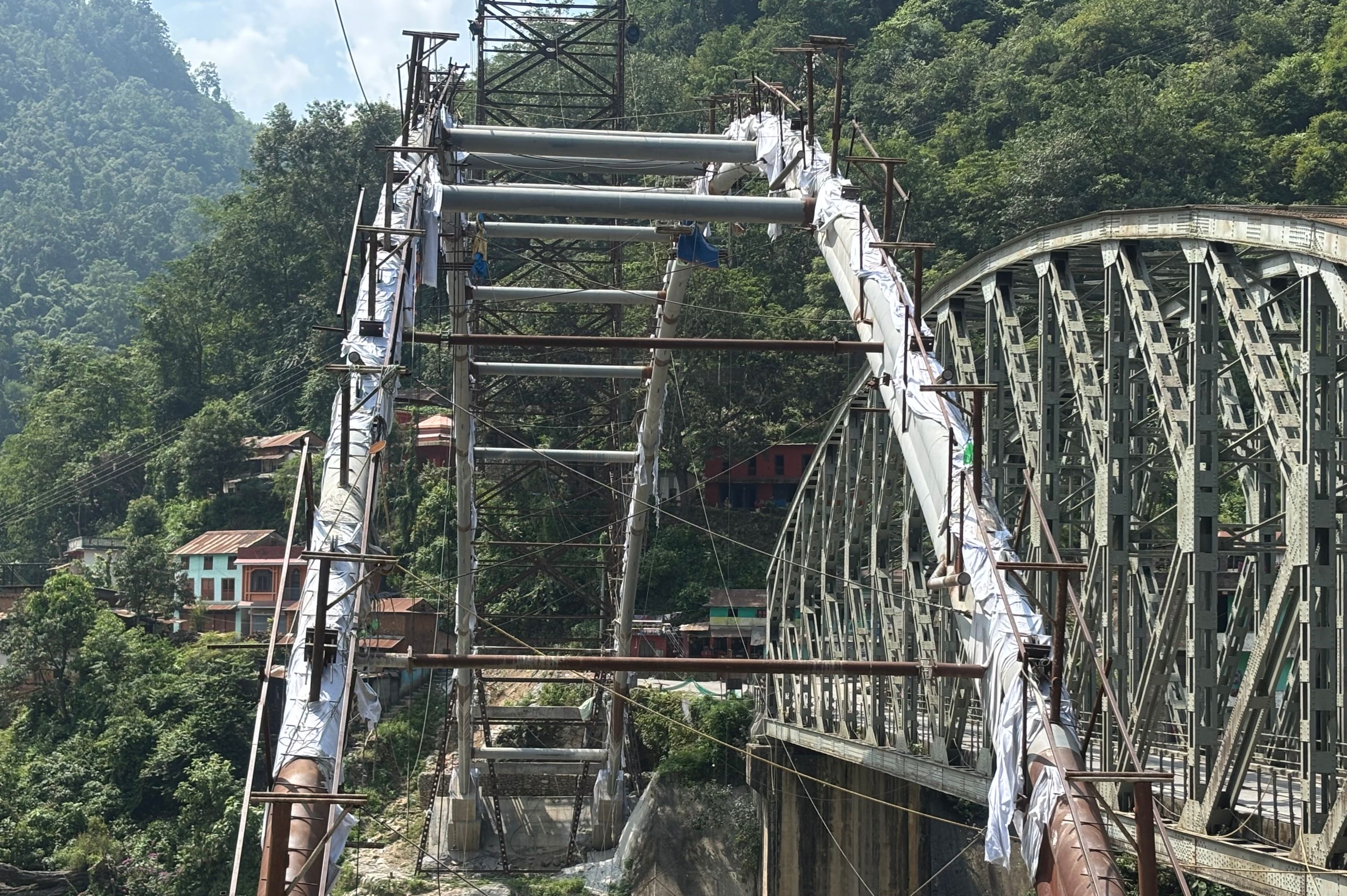 देशकै पहिलो ‘नमुना पुल’ निर्माण सुस्त गतिमा, सम्झौता सकिँदा अझै २५ प्रतिशत अधुरो