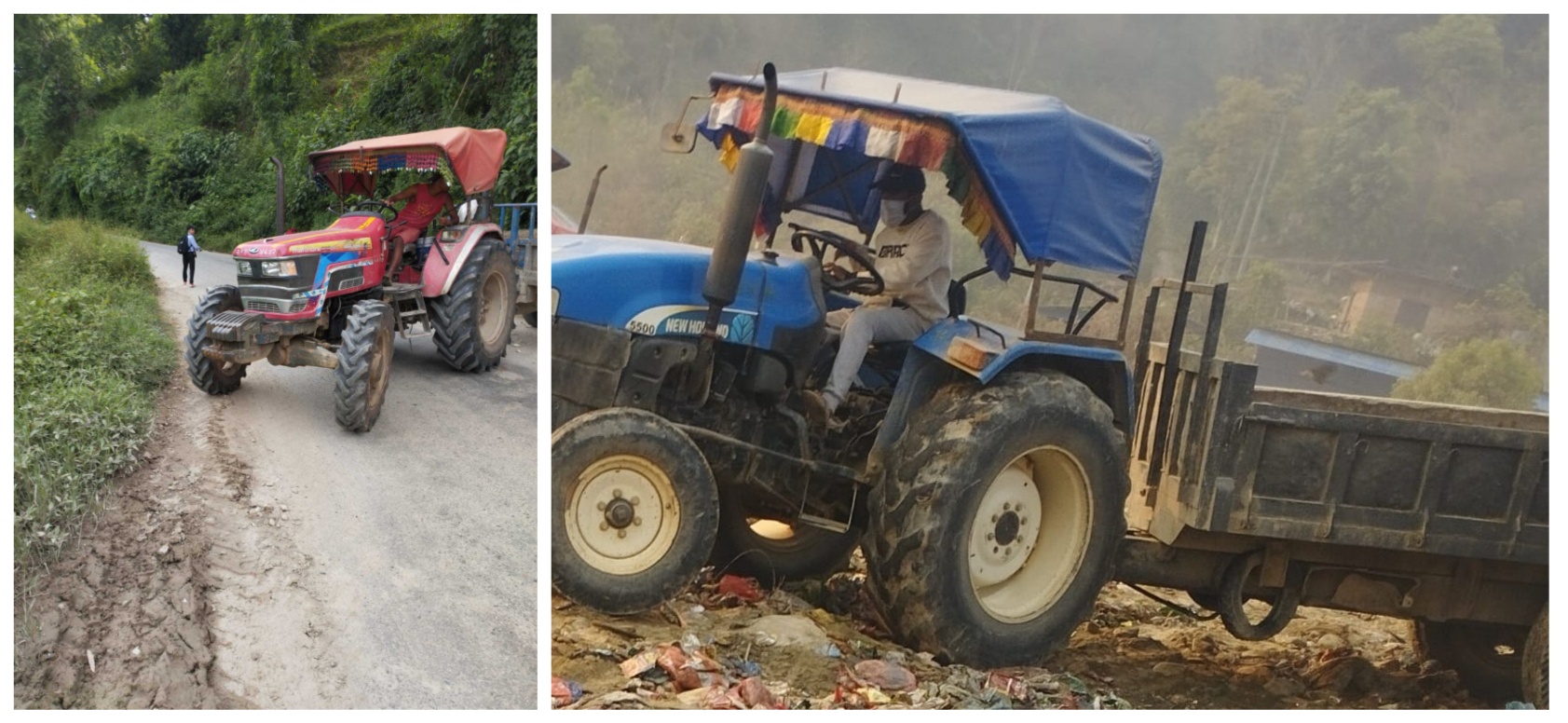 अवैध रूपमा नदीजन्य पदार्थ ओसारपसारमा संलग्न दुई ट्याक्टर नियन्त्रण